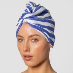 RIVA Hair Towel Wrap - Fontelina Stripe 