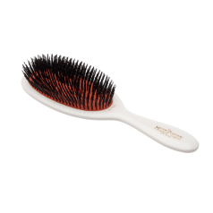 Small Extra Pure Boar Bristle Brush B2 Ivory White