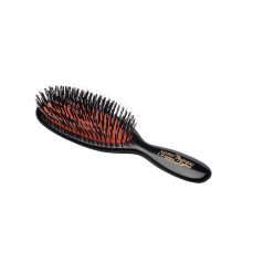 Pocket Bristle & Nylon Brush BN4 Dark Ruby