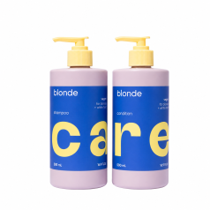 Care Blonde Shampoo & Conditioner 500ml Duo 