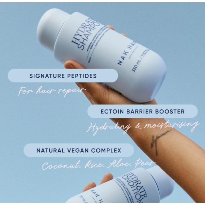 Nak Signature Hydrate Quad With Detangle & Styling Brush