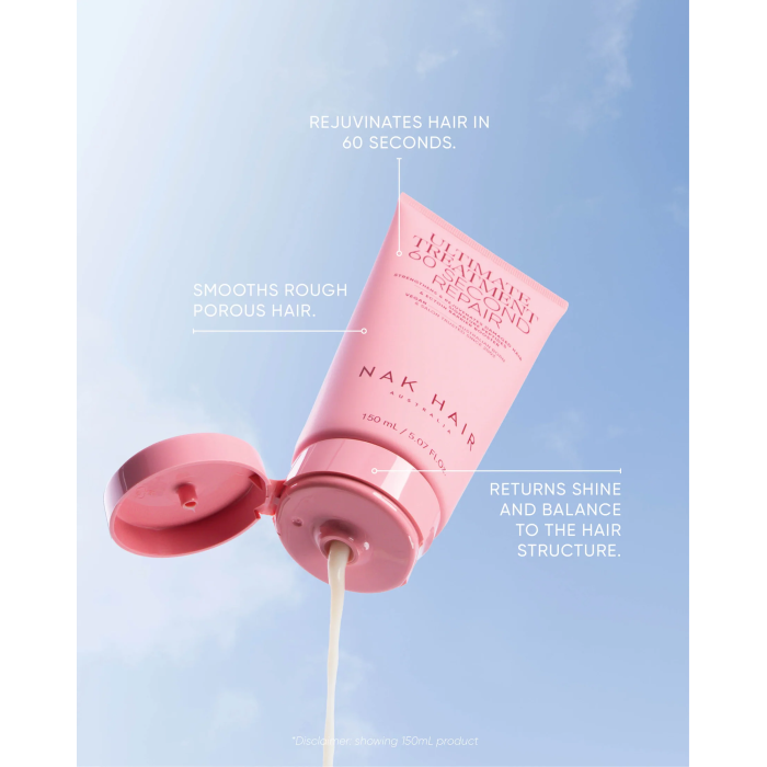 NAK Ultimate Treatment 60Sec Repair 200ml Bonus Size 