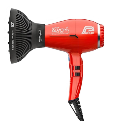 Alyon Air Ionizer Dryer With Diffuser in Red 