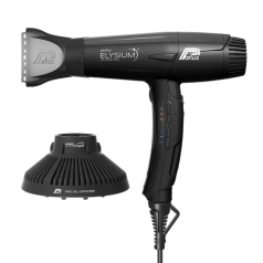 Elysium Hair Dryer with Diffuser - Black