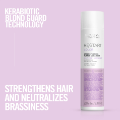 RE/START Color Strengthening Purple Cleanser 250ml