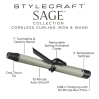Silver Bullet StyleCraft Sage Cordless Curling Iron with Detachable Clamp