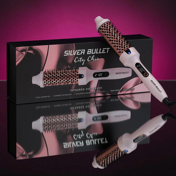 Silver Bullet City Chic Infrared Hot Brush Pink