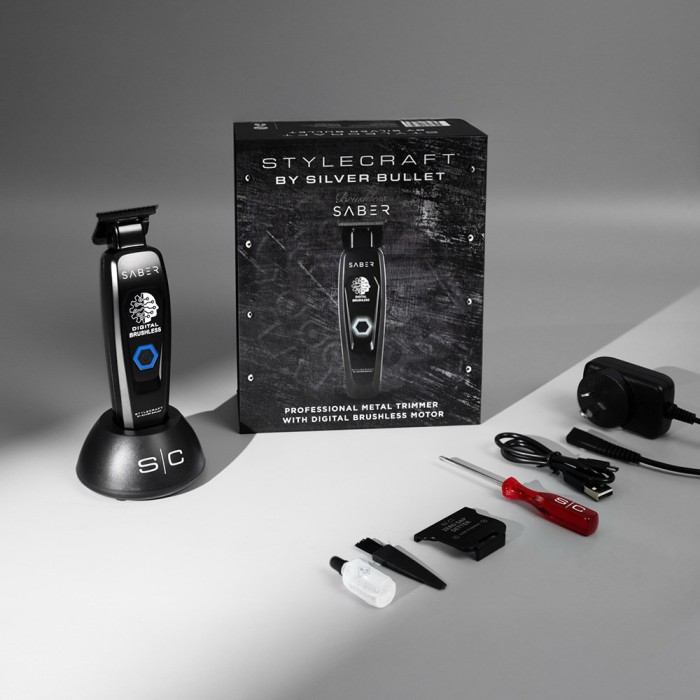 Silver Bullet StyleCraft Saber Digital Brushless Hair Trimmer