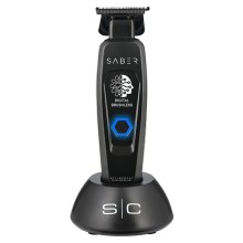 StyleCraft Saber Digital Brushless Hair Trimmer Black