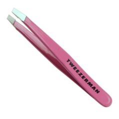 Mini Slant Tweezer - Flamingo Pink  1248-FPR