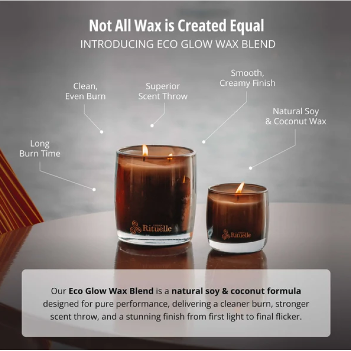 Urban Rituelle Black Amber, Rosewood & CedarScented Soy Candle