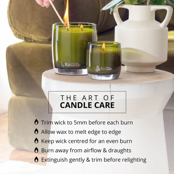 Urban Rituelle Lemongrass, Lemon Myrtle, Grapefruit & Eucalyptus Scented Soy Candle