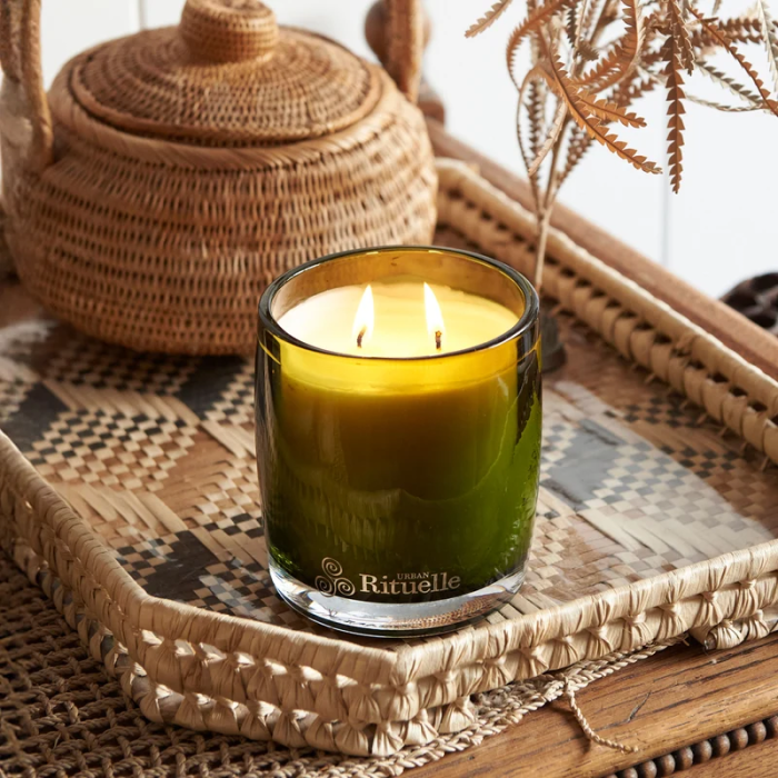 Urban Rituelle Lemongrass, Lemon Myrtle, Grapefruit & Eucalyptus Scented Soy Candle