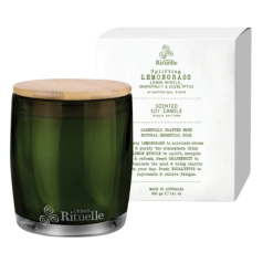 Lemongrass, Lemon Myrtle, Grapefruit & Eucalyptus Scented Soy Candle 400g