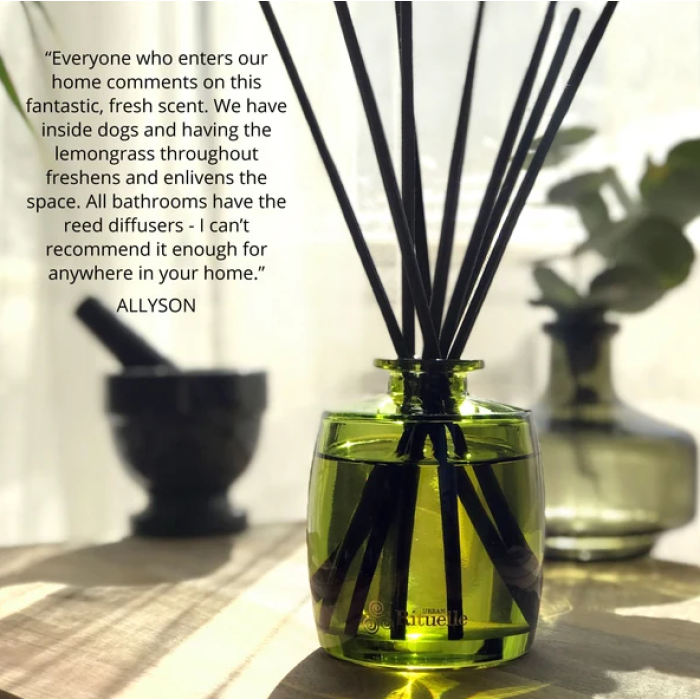 Urban Rituelle Lemongrass, Lemon Myrtle, Grapefruit & Eucalyptus Fragrance Diffuser