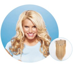 21'' Human Hair Clip-In Extension