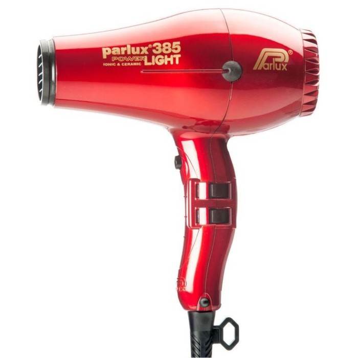 Parlux 385 Power Light Ceramic and Ionic Hair Dryer Red Parlux 385 Power Light Ceramic and Ionic Hair Dryer Red