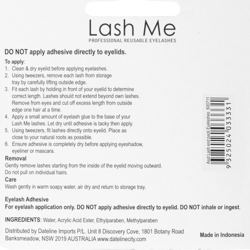 Lash Me Lash Ends - Assorted Sizes