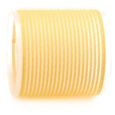 Hair FX Self Gripping Velcro Rollers 64mm (6pk yellow)