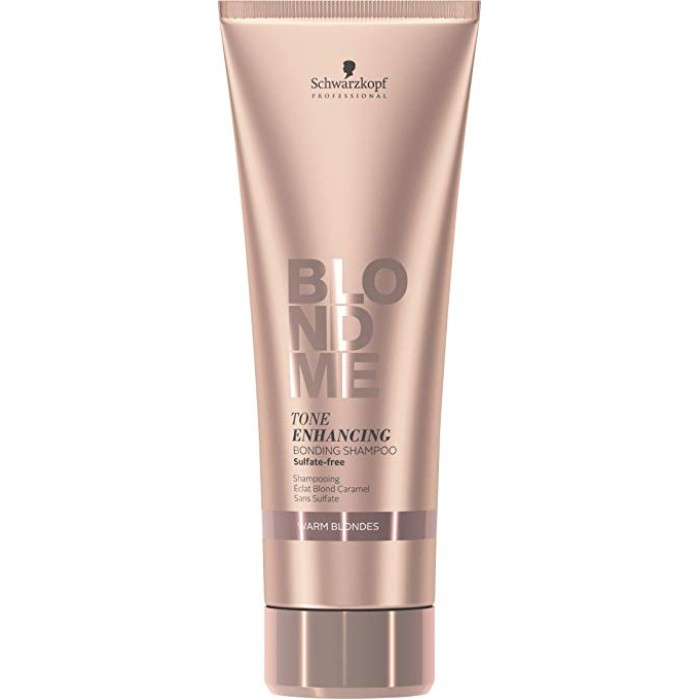 Schwarzkopf BlondMe Tone Enhancing Bonding Shampoo - Warm Blondes
