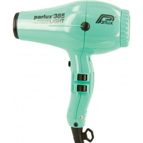 Parlux 385 Power Light Ceramic and Ionic Hair Dryer Aquamarine