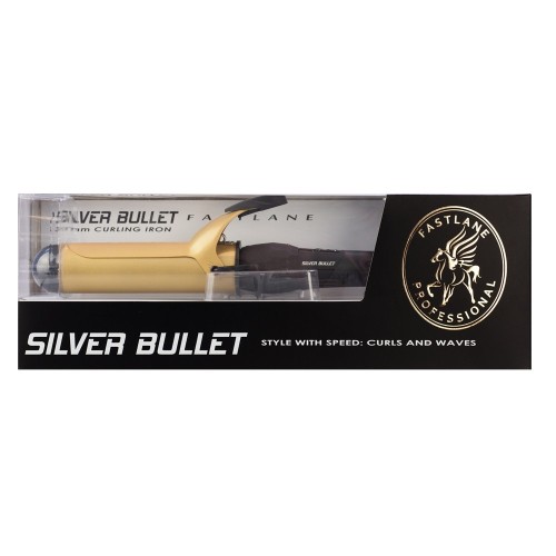 Silver Bullet Fastlane Gold Ceramic Curling Iron 38mm