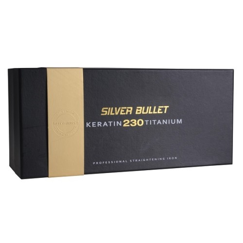 Silver Bullet Keratin 230 Titanium Gold Hair Straightener