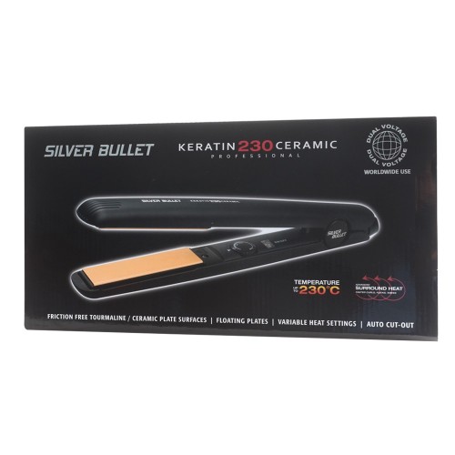 Silver Bullet Keratin 230 Ceramic Hair Straightener