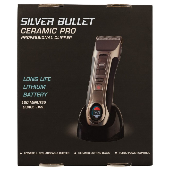 Silver Bullet Ceramic Pro Cordless Hair Clipper Silver Bullet Ceramic Pro Cordless Hair Clipper