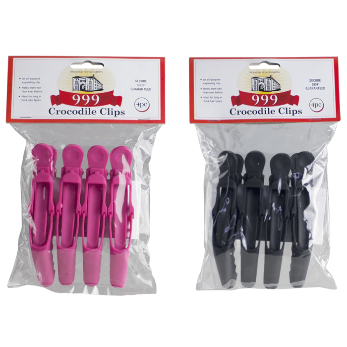 Premium Pin Company 999 Crocodile Clips - 4 Pack