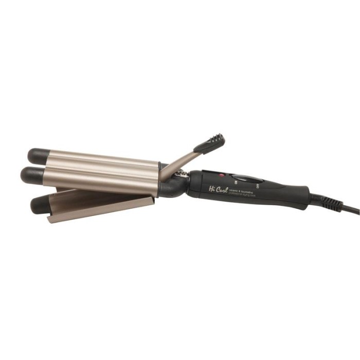 Hi Curl Ceramic Triple Barrel Curling Tong Hi Curl Ceramic Triple Barrel Curling Tong
