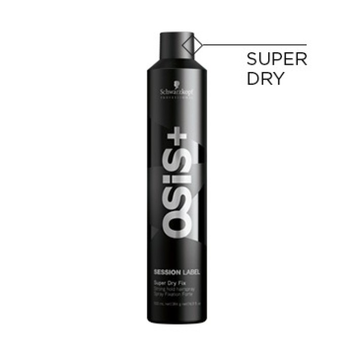 Schwarzkopf OSIS Session Label Super Dry Fix