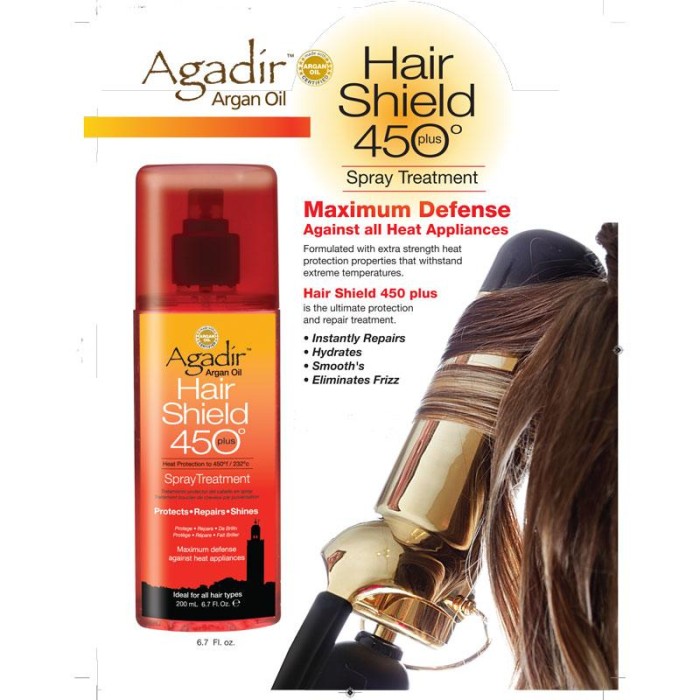 Agadir Argan Oil Hair Shield 450 Plus Spray Treatment Agadir Argan Oil Hair Shield 450 Plus Spray Treatment