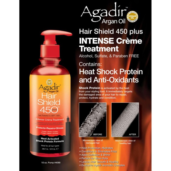 Agadir Argan Oil Hair Shield 450 Plus Intense Creme Treatment Agadir Argan Oil Hair Shield 450 Plus Intense Creme Treatment