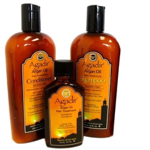 Agadir Shampoo Conditioner and 66ml Oil Value Pack