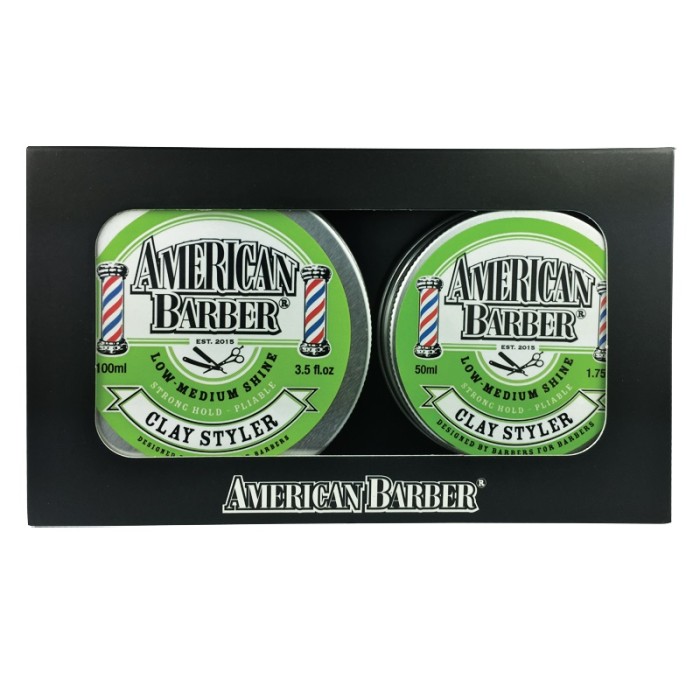 American Barber Clay Styler Duo Pack