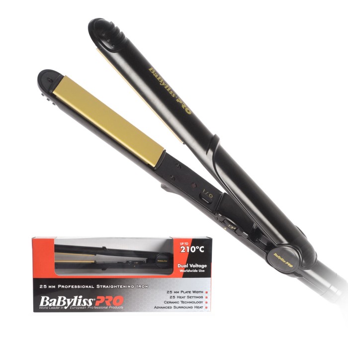Babyliss Pro Ceramic 25mm Professional Straightening Iron