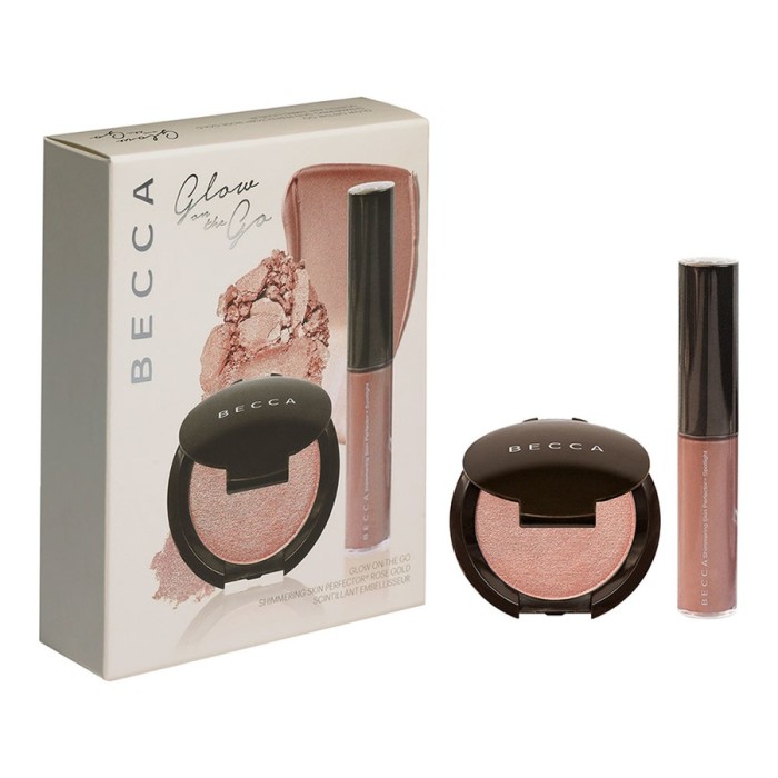 BECCA Glow On The Go Collection - Rose Gold