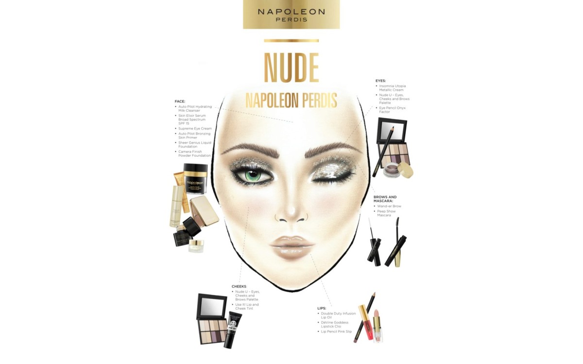 Napoleon Perdis Makeup Inspiration: Nude