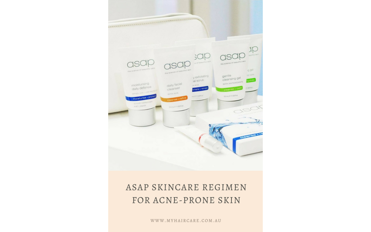 ASAP Skincare Regimen for Acne-Prone Skin