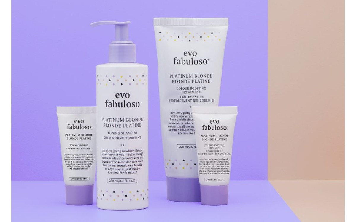 Why We Love the Evo Fabuloso Platinum Blonde  Range