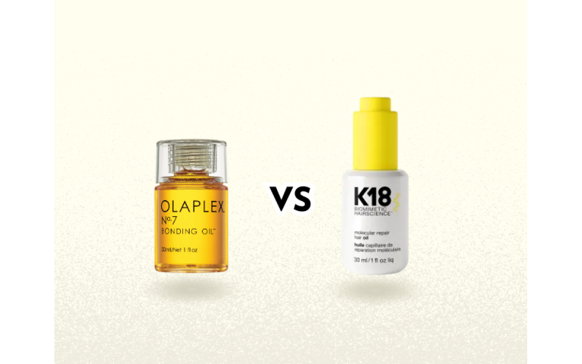 Olaplex No.7 Bonding Oil vs K18 Molecular Repair Oil