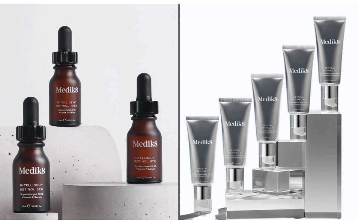 Medik8 Crystal Retinal vs Intelligent Retinol: What’s the Difference?