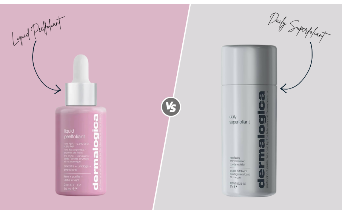 Dermalogica Liquid Peelfoliant vs Daily Superfoliant: What's the Difference?