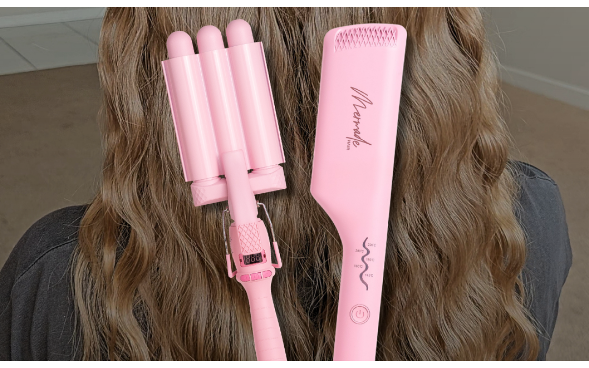 Mermade Hair Double Waver 25mm VS Pro Waver Mini 25mm