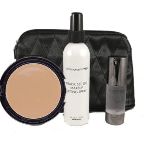 Bodyography Express 3 Stage Set With Silk Cream Compact Foundation