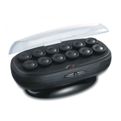 Jumbo Ceramic & Titanium Hot Roller Set 12pc 12 piece