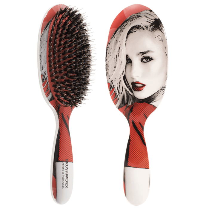 Brushworx Artists & Models Cushion Brush - Big Red