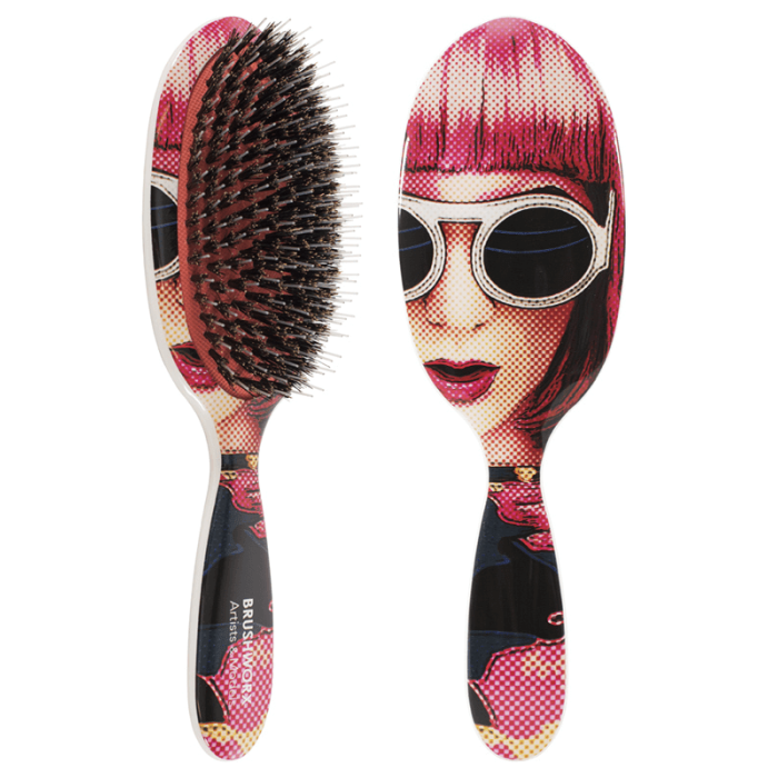 Brushworx Artists & Models Cushion Brush - Lady Ra-Ra