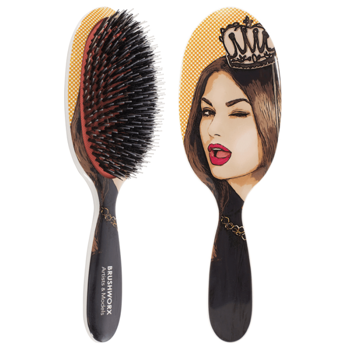 Brushworx Artists & Models Cushion Brush - Queen Of High Maintenance